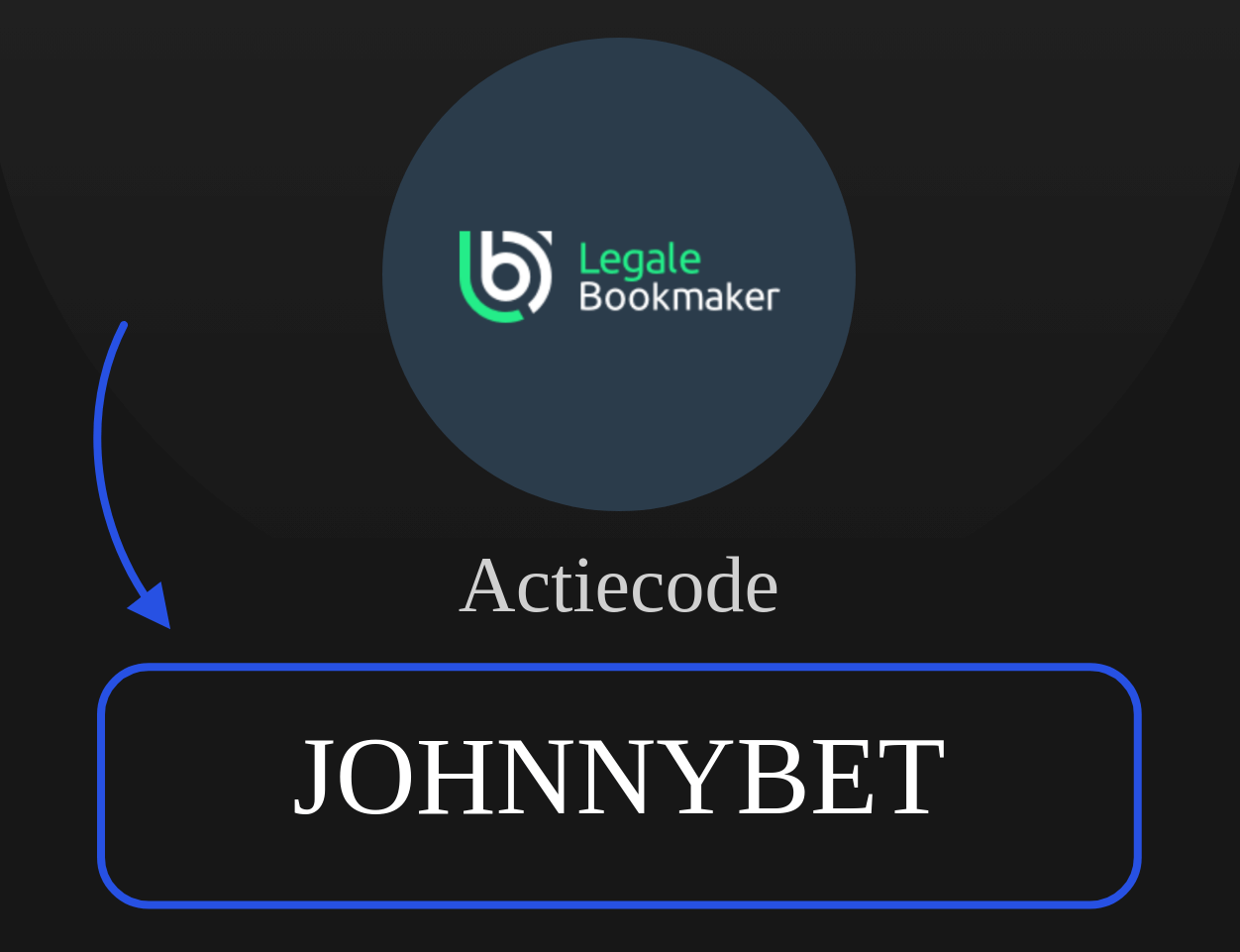 LegaleBookmaker Actiecode