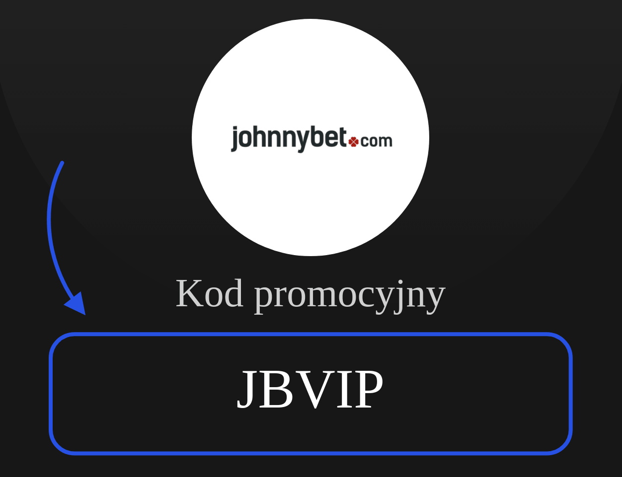JohnnyBet kod promocyjny
