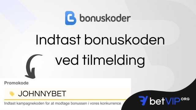 bonuskoder promokode registrering