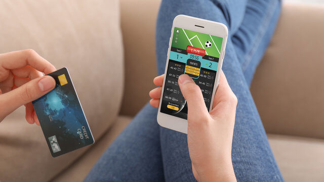 Sports betting on mobile devices