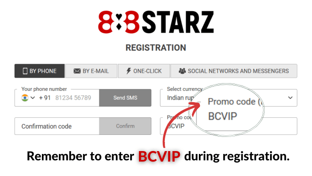 888starz exclusive bonus code 