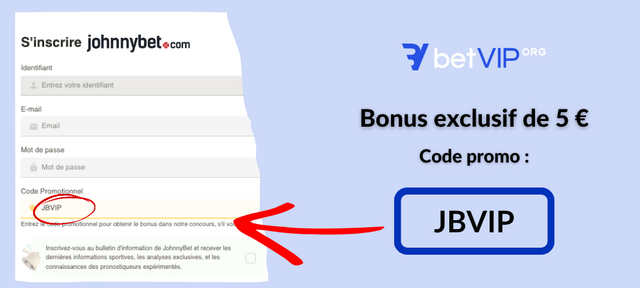 promo code Johnnybet